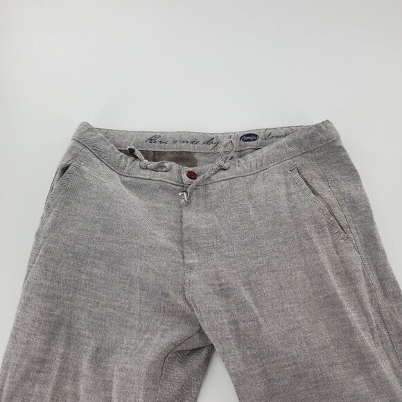 Twills Campus Man's Gray Dress Pants 36 Cotton 100% - Picture 7 of 8